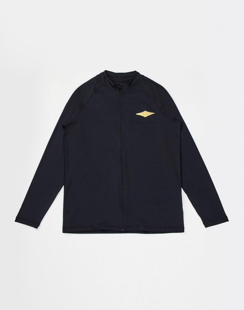 빌라봉 RHOMBUS LOGO 긴팔 집업 래쉬가드 (AF11RZ079BLK)