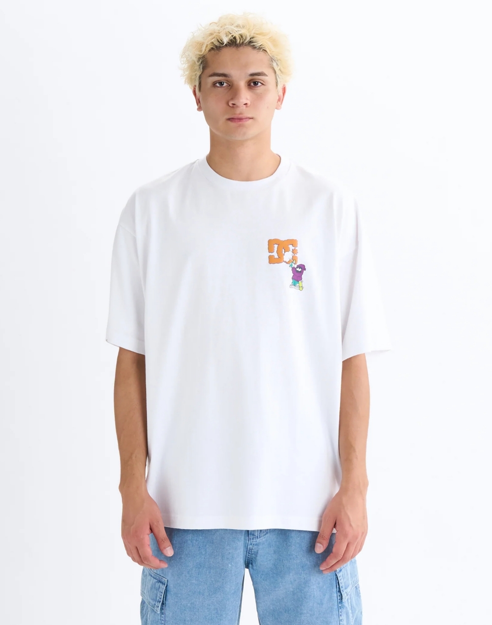 DC GF PAINT 코튼 반팔티 (DF21ST003WHT)