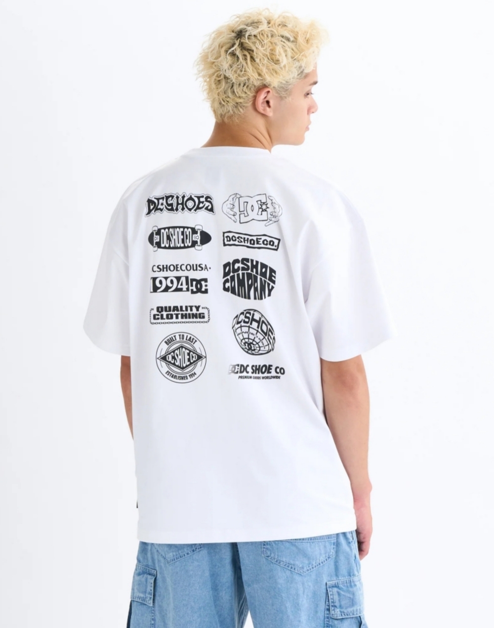 DC TECH FES 와이드 반팔티 (DF21ST008WHT)