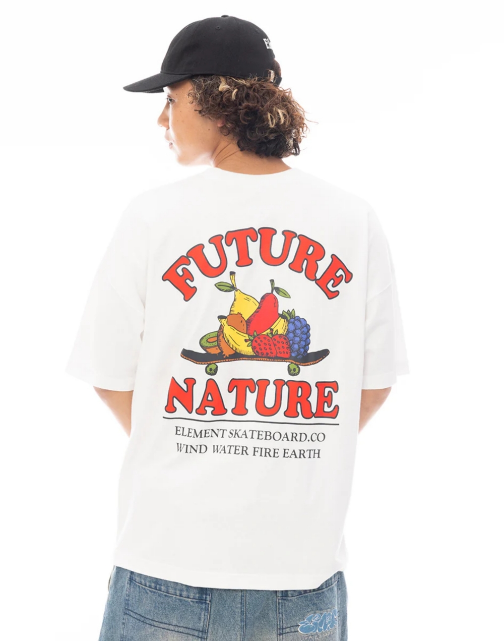 엘리먼트 FUTURE OF FRUIT 반팔티 (MF11ST010WHT)