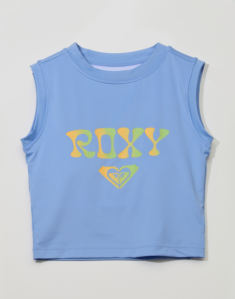 록시 Sandy sky crop top 2 크롭 슬리브리스 래쉬가드 (RF21RE078GRP)