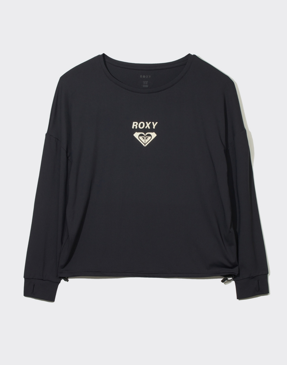 록시 UPF50+ 써머 베케이션 루즈 긴팔 래쉬가드 (RF21RS069BLK)