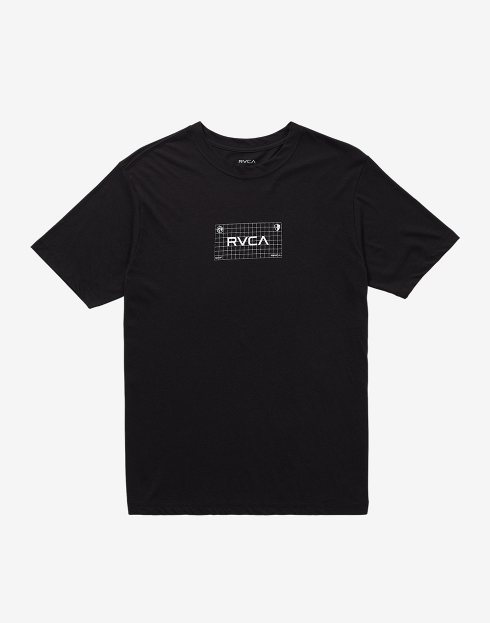 루카 BRAND GRID 반팔티 (VF21ST107BLK)