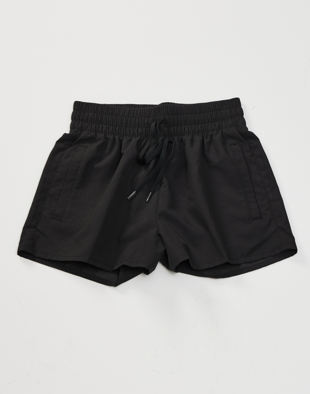 빌라봉 여성 올 데이 우븐 하이웨스트 보드쇼츠 (WF11BS098BLK)