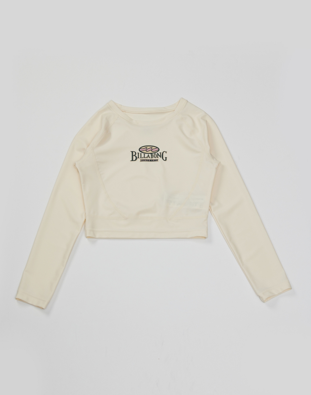 빌라봉 여성 OVAL LOGO 크롭 긴팔 래쉬가드 (WF11RS097SCS)